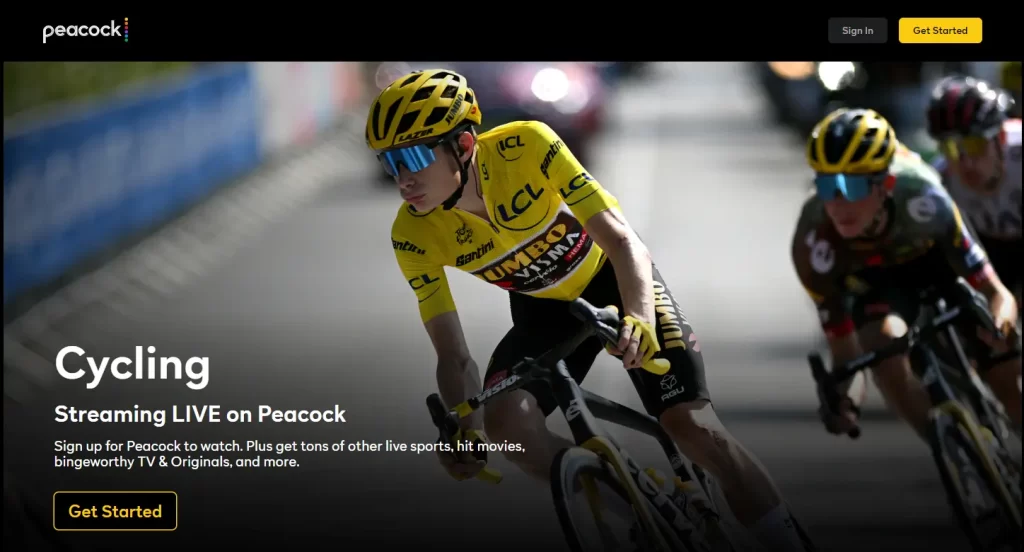 Watch Tour De France Online on PeacockTV